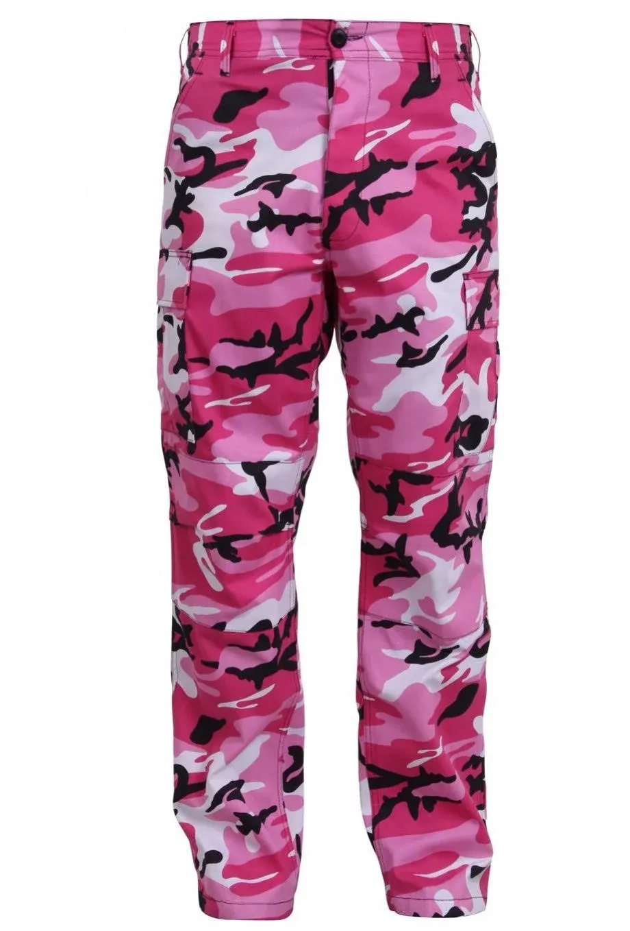 Men's Color Camo BDU Pant - Pink Camo