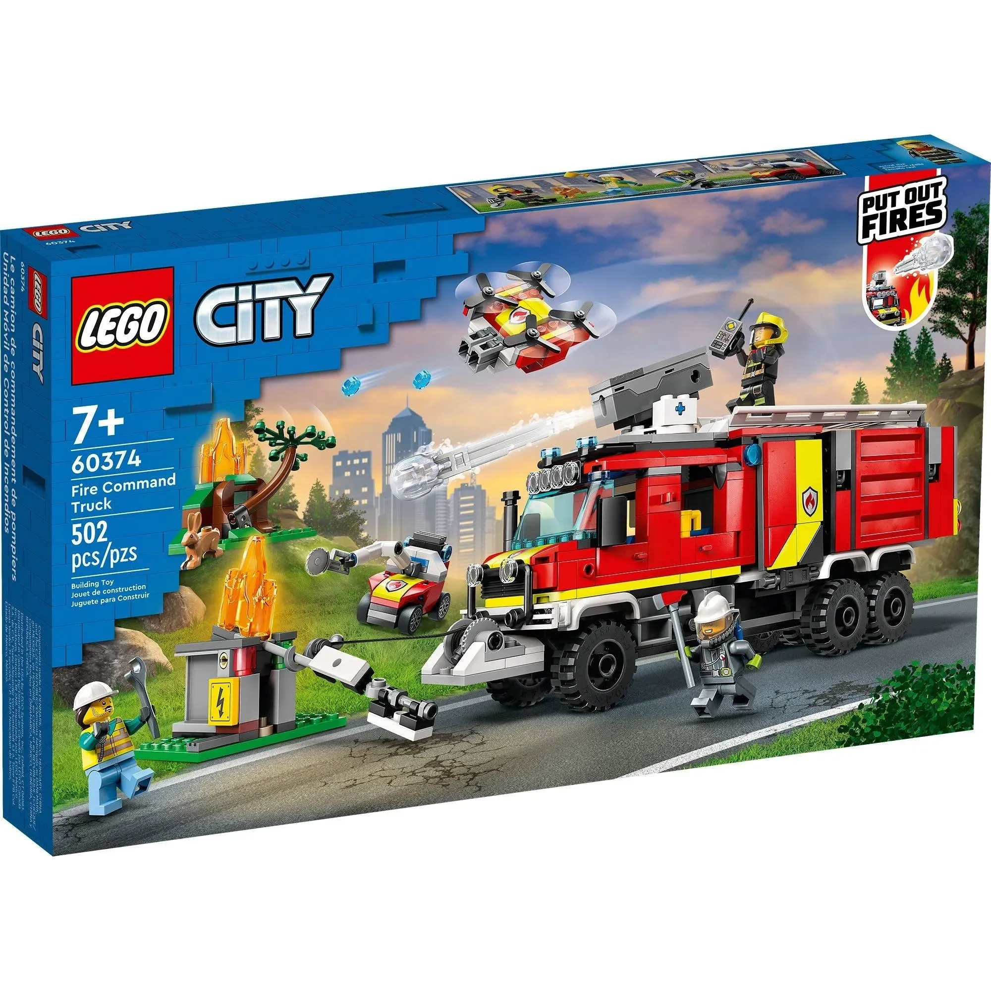 Lego 60374 City Fire Command Truck