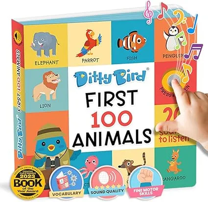 Ditty Bird First 100 Words Board Book