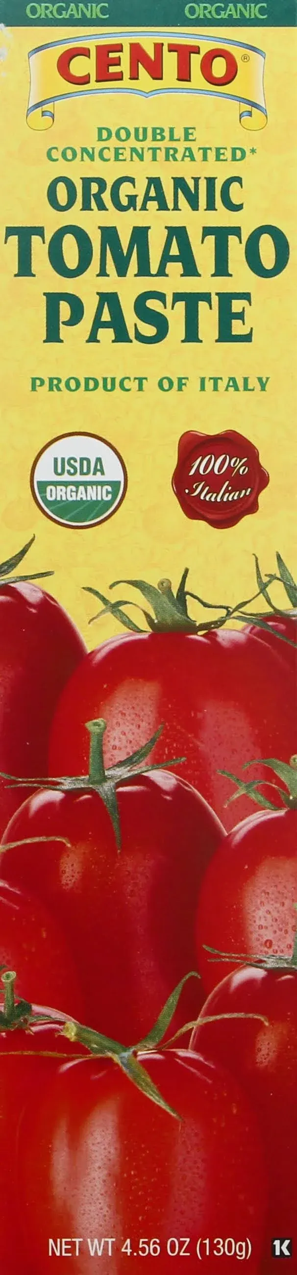 Cento Double Concentrated Organic Tomato Paste