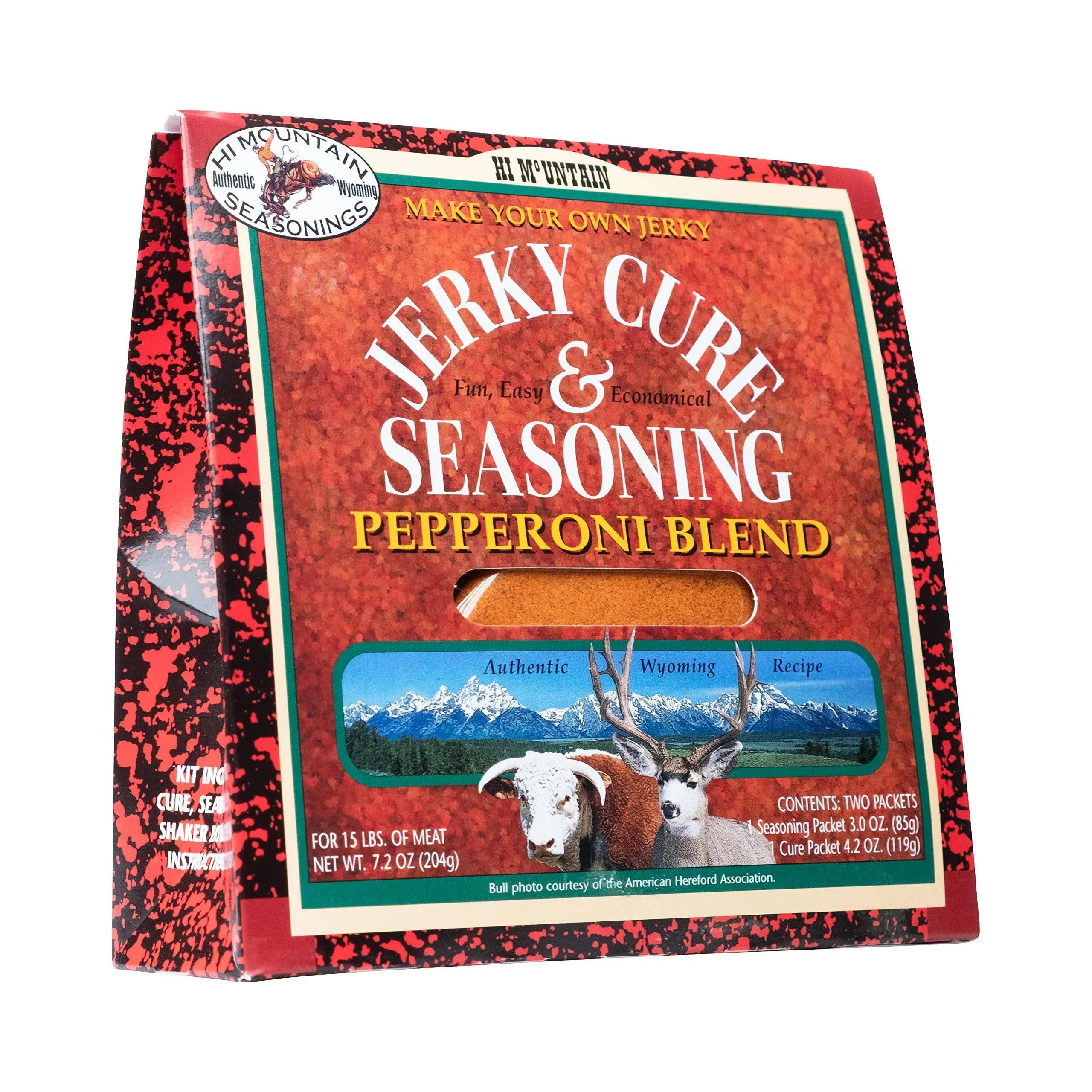 Jerky Cure &amp; Seasoning Kit - PEPPERONI BLEND