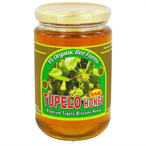 YS BEE FARMS Raw Tupelo Blossom Honey, 13.5 OZ