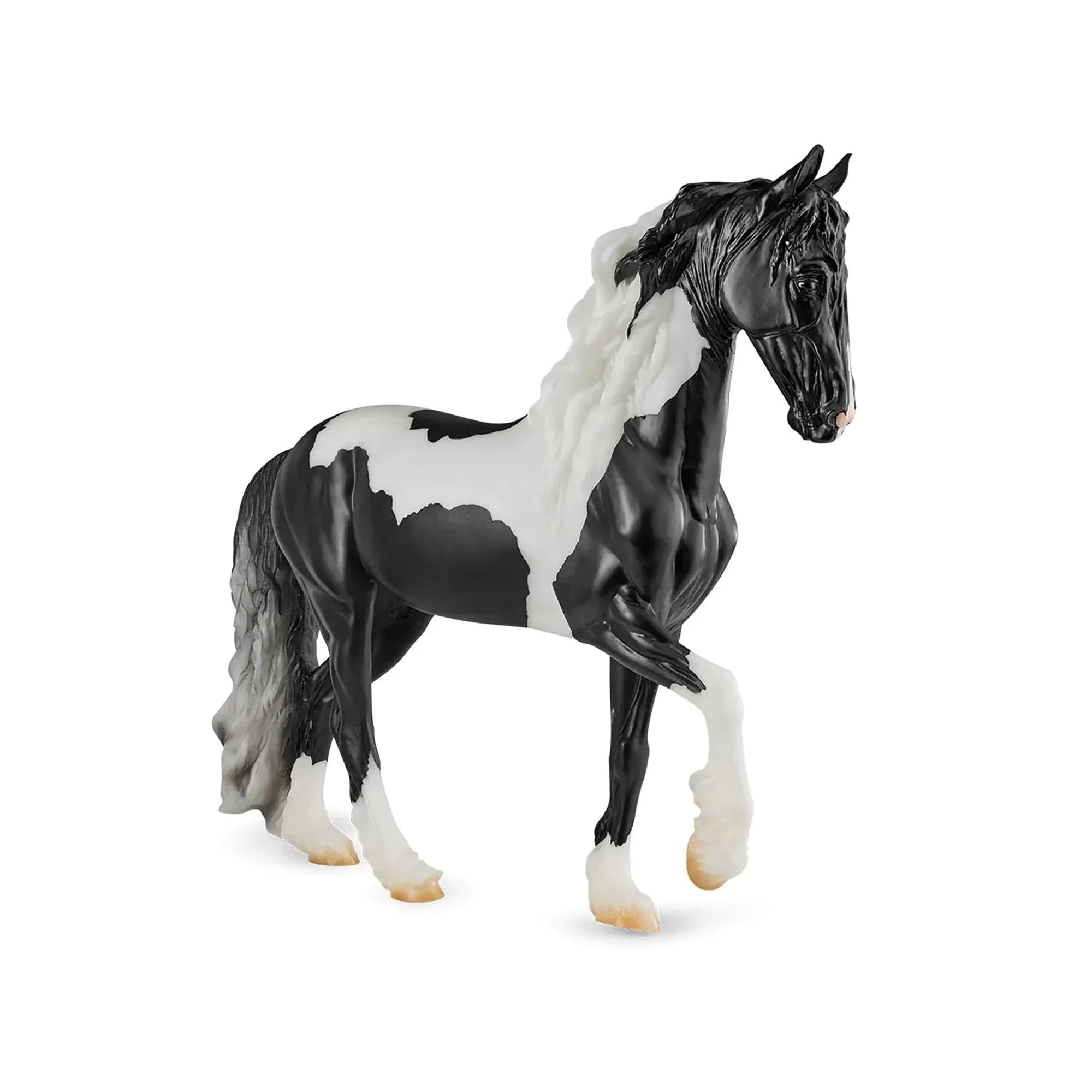 Breyer NEW * Battlefield Angel - Ezra * Friesian Pinto Traditional Model Horse