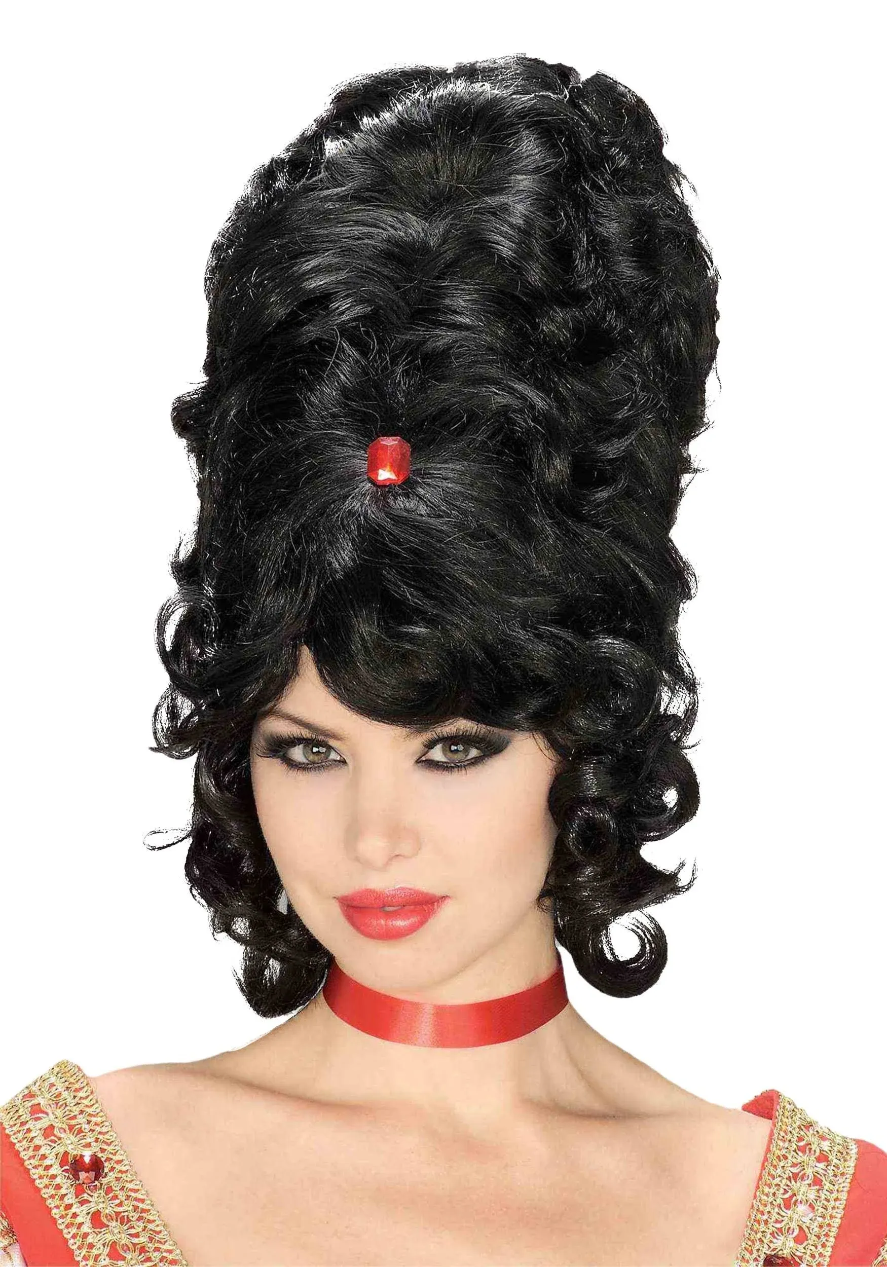 Beehive Wig (Black)