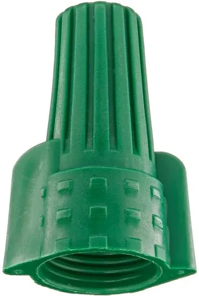 NSI Winged Grounding Easy Twist Connector-100 Per Carton (WWC-GR-C)