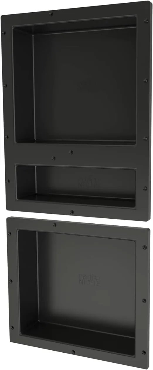 Redi Niche 16 in. x 14 in. Double Niche Set