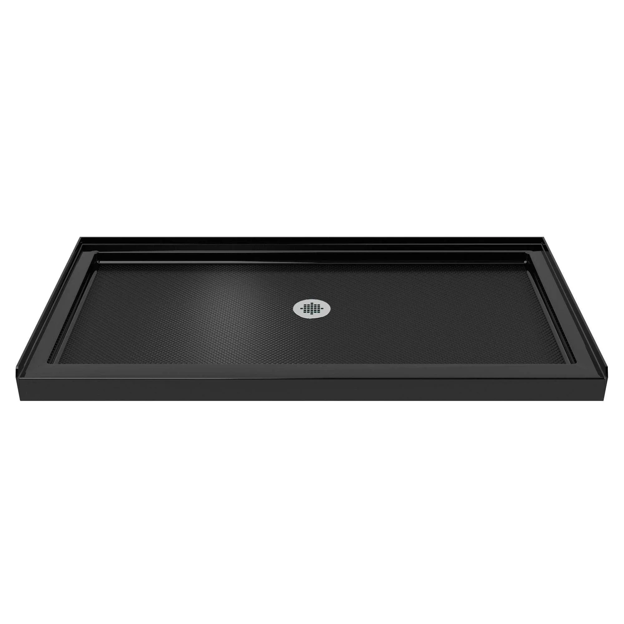 Single Threshold Shower Base 32 x 54. Center drain. Black