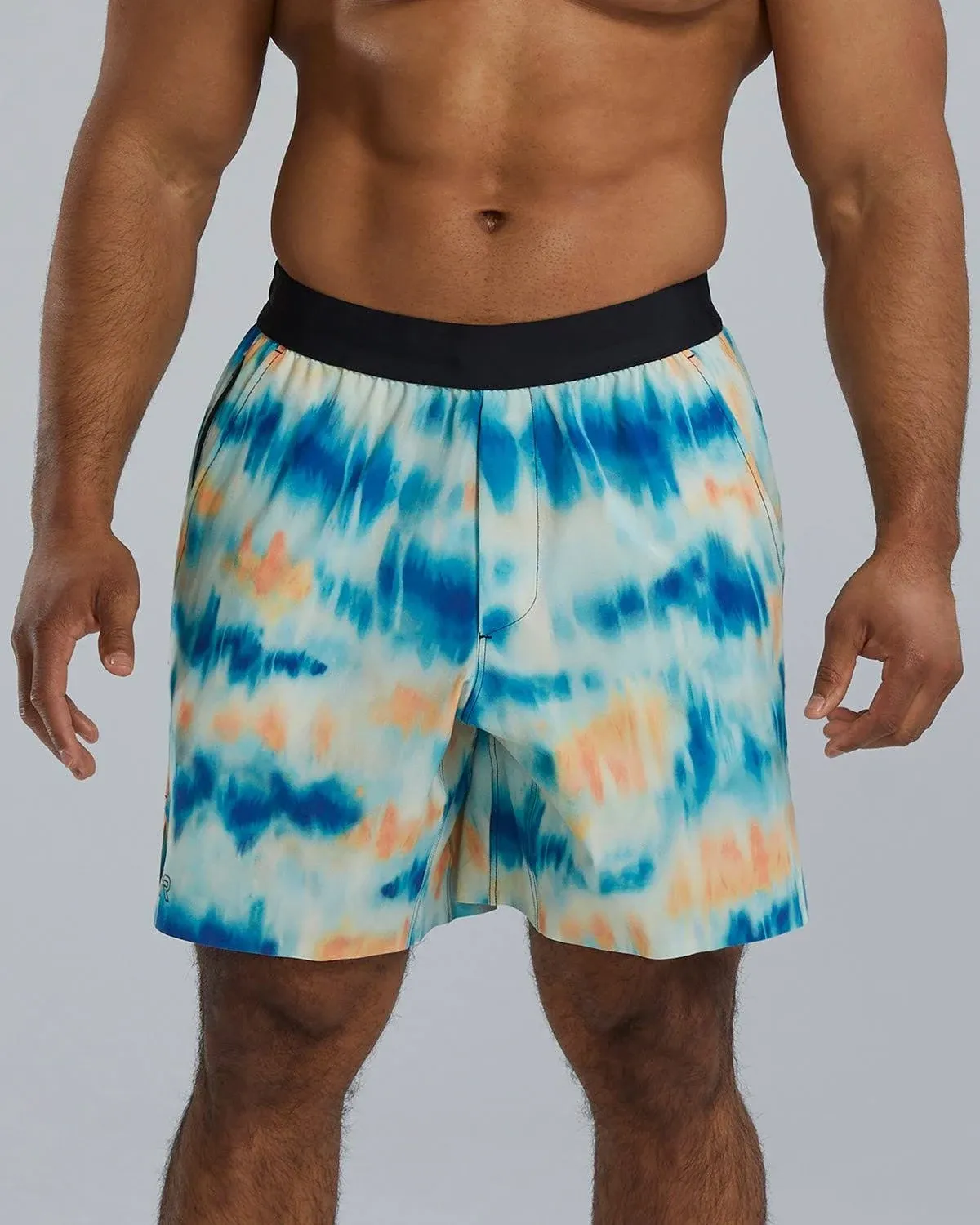 TYR Hydrosphere™Men&#039;s Unlined 7&quot; Unbroken Shorts - Spectrik