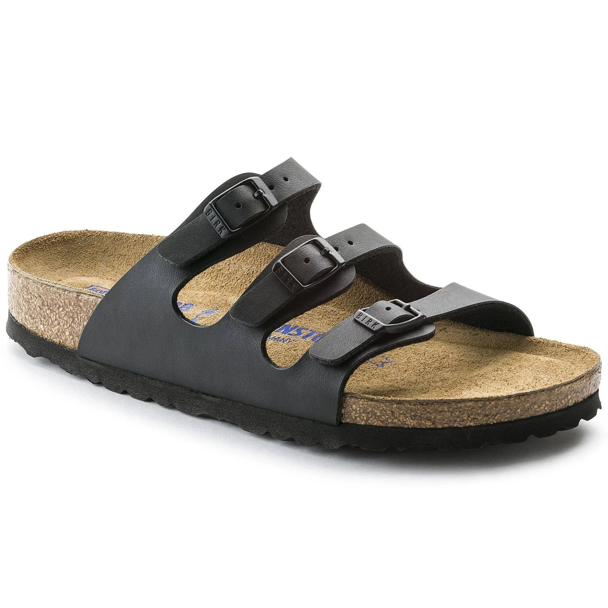 Women's Florida Soft Birko-Flor 3-Strap Sandal - B