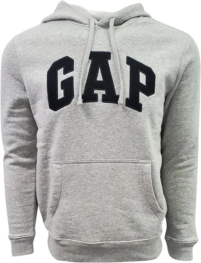 GAP Men's Logo Hoodie Hooded Full Zip Sweatshirt