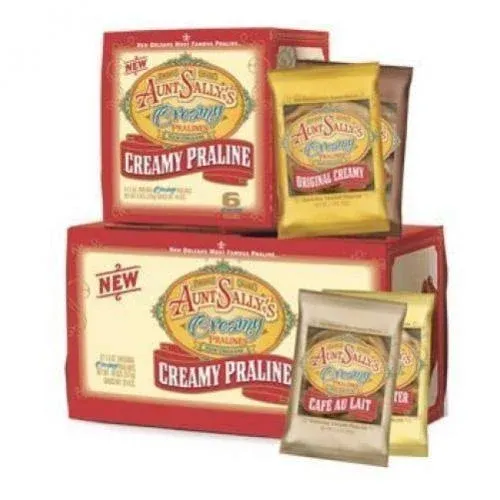 Aunt Sally's Creamy Assorted Pralines Box of 12