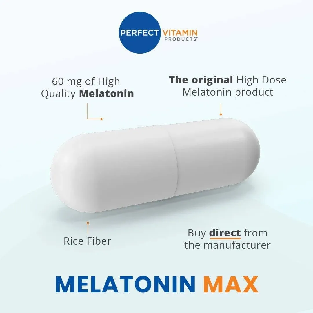 High Dosage Melatonin 60mg Melatonin Max Ensures