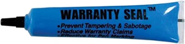 TSI Supercool 12855 Blue Warranty Seal Marker, 1.8 oz