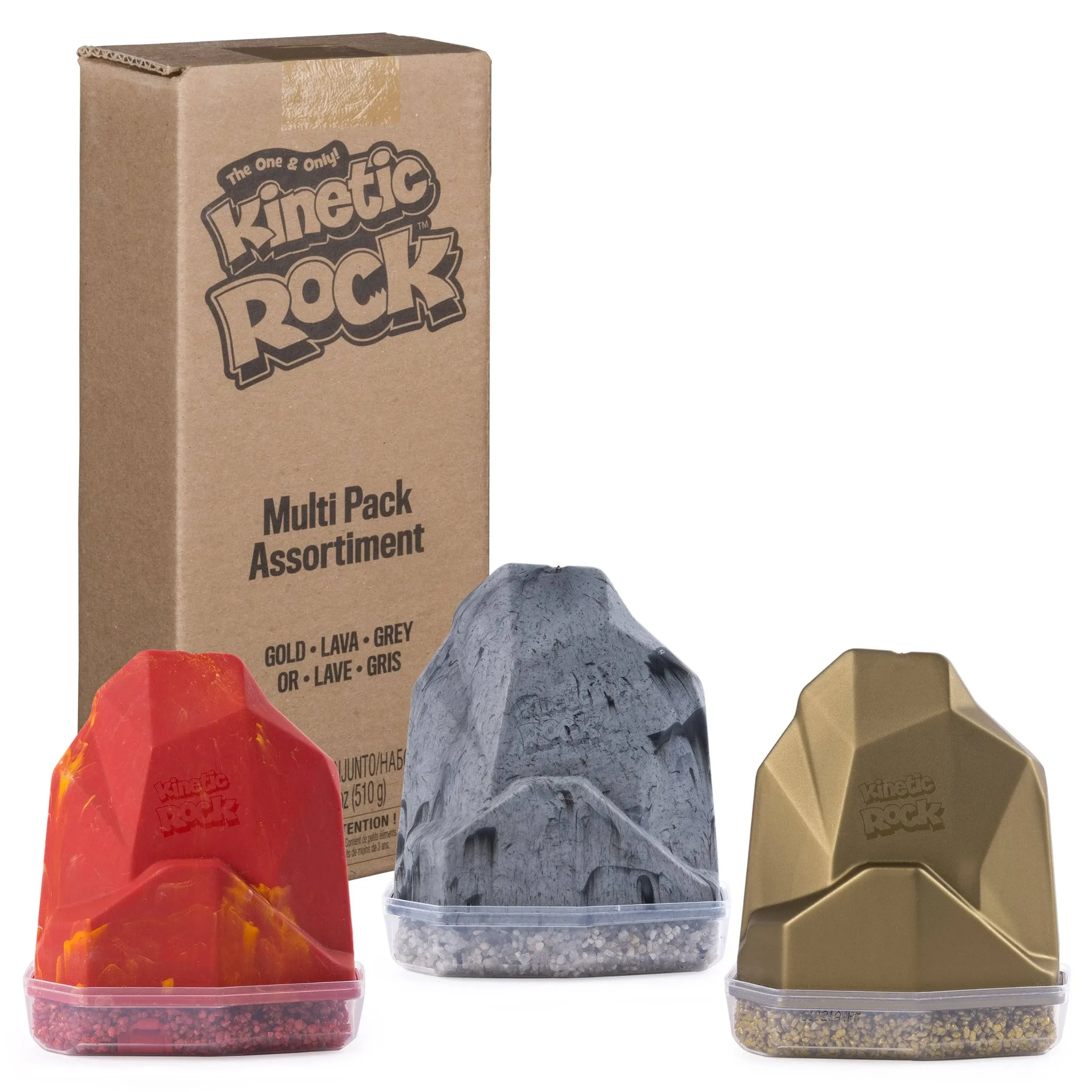 Rock Pack - 3 Pack - Red Gold Grey