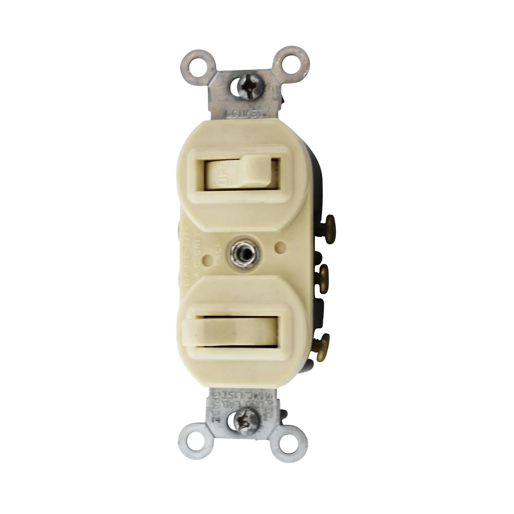 Combo Single/3-Way Switch - Ivory