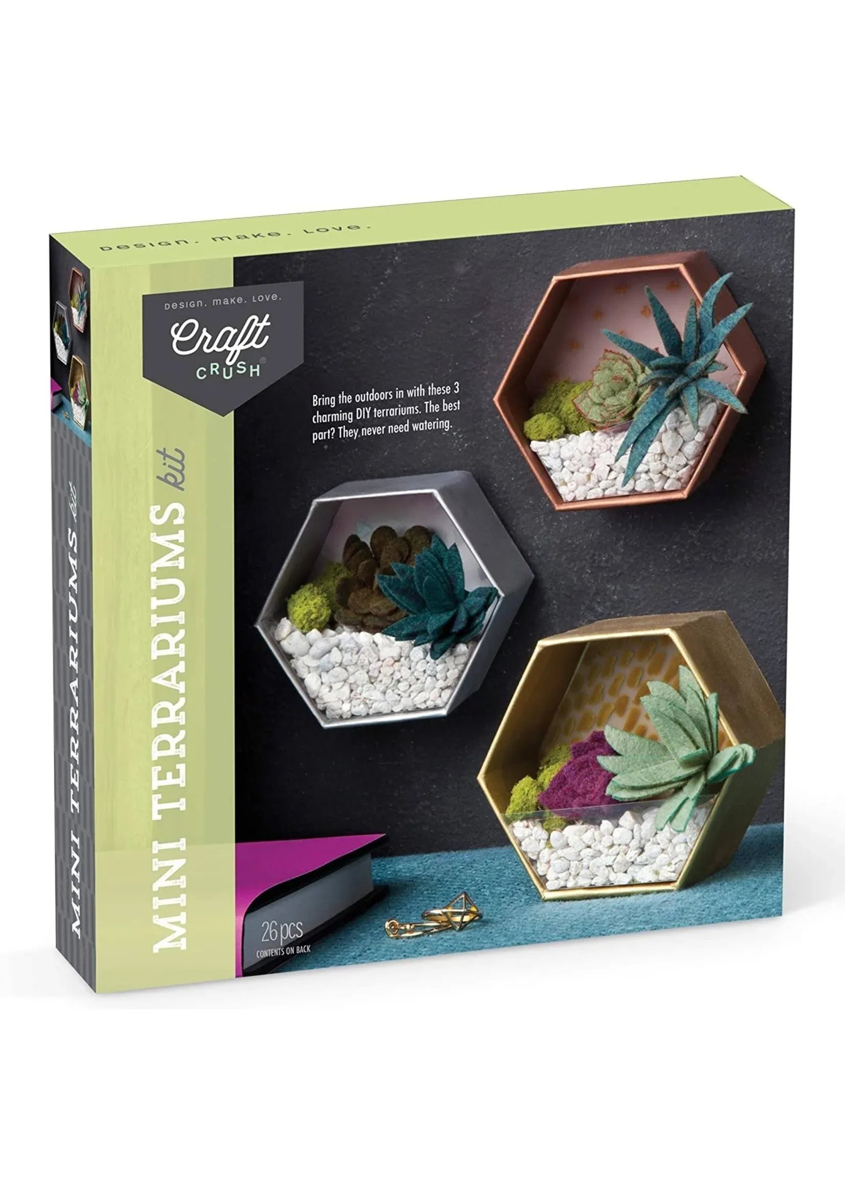 Ann Williams Craft Crush Mini Terrariums Kit