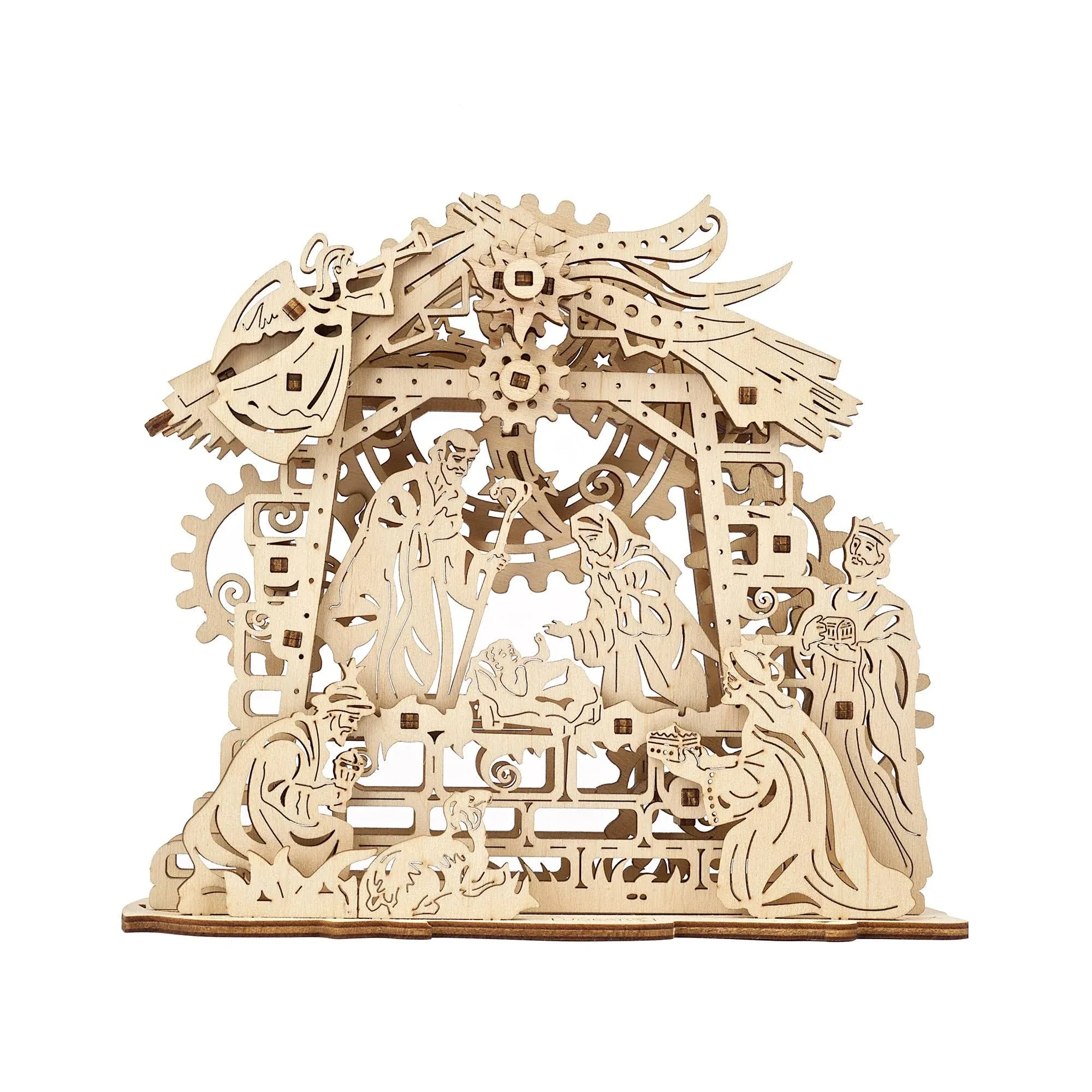 UGears Nativity Scene Mechanical 3D Wooden Model