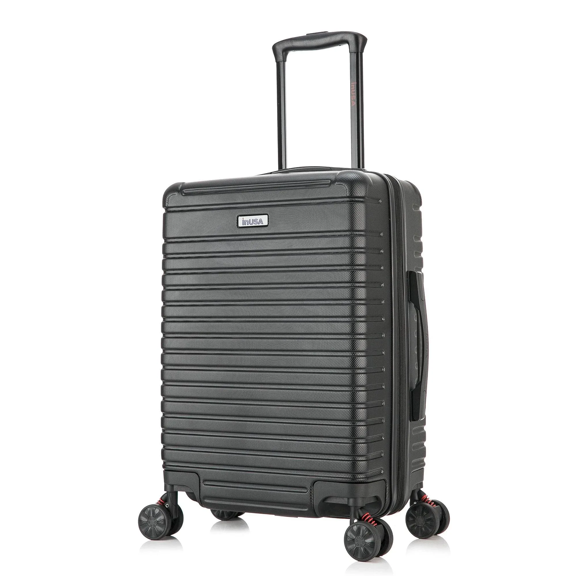 InUSA Deep Lightweight Hardside Spinner 20 inch Carry-On Blue