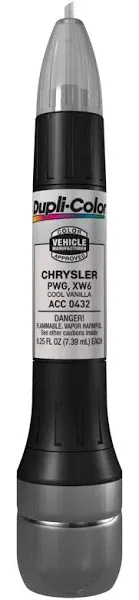 Dupli-color ACC0432 All-in-1 Touch Up Paint For Chrysler Cool Vanilla, XW6, PWG