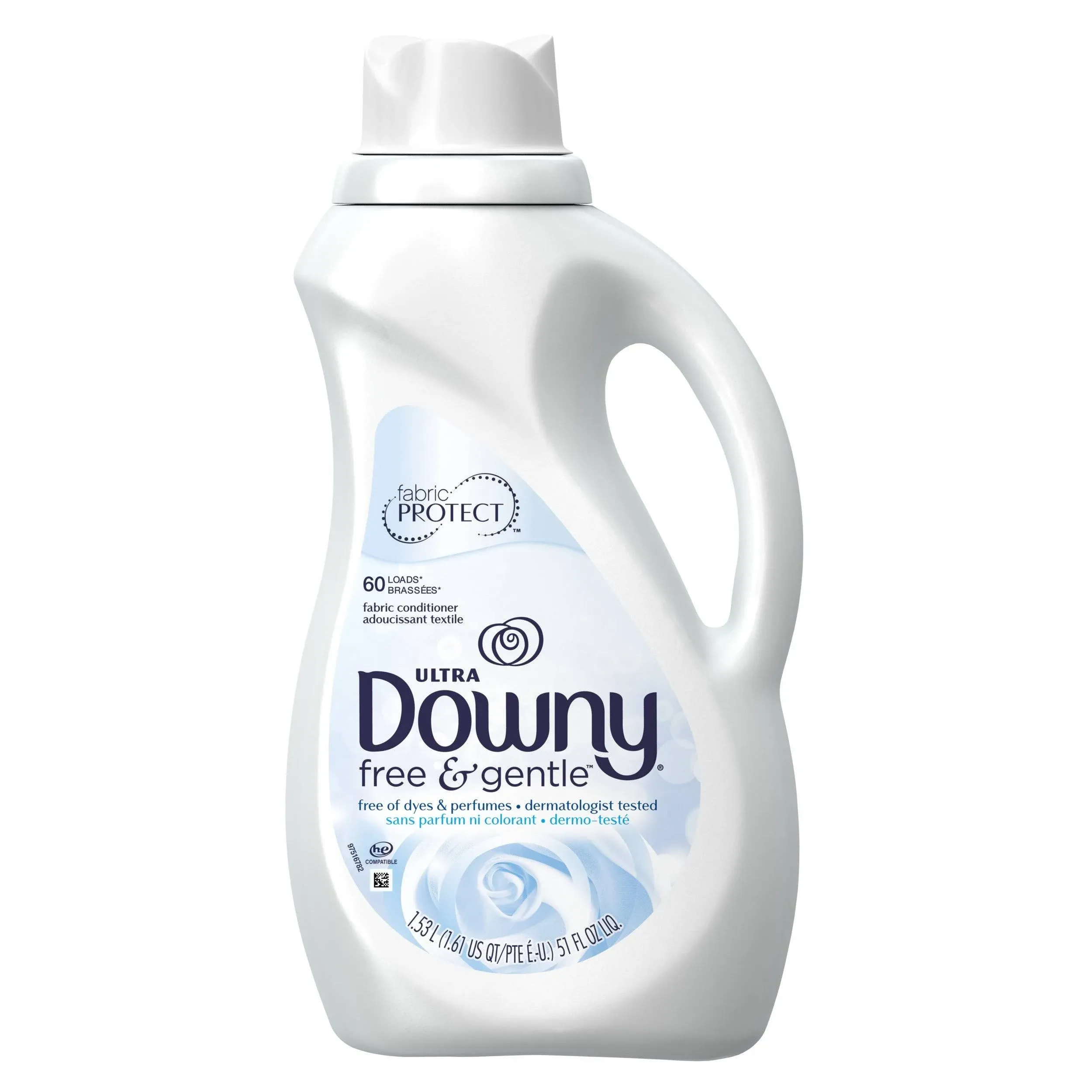 Downy Free & Gentle Fabric Softener - 44 fl oz