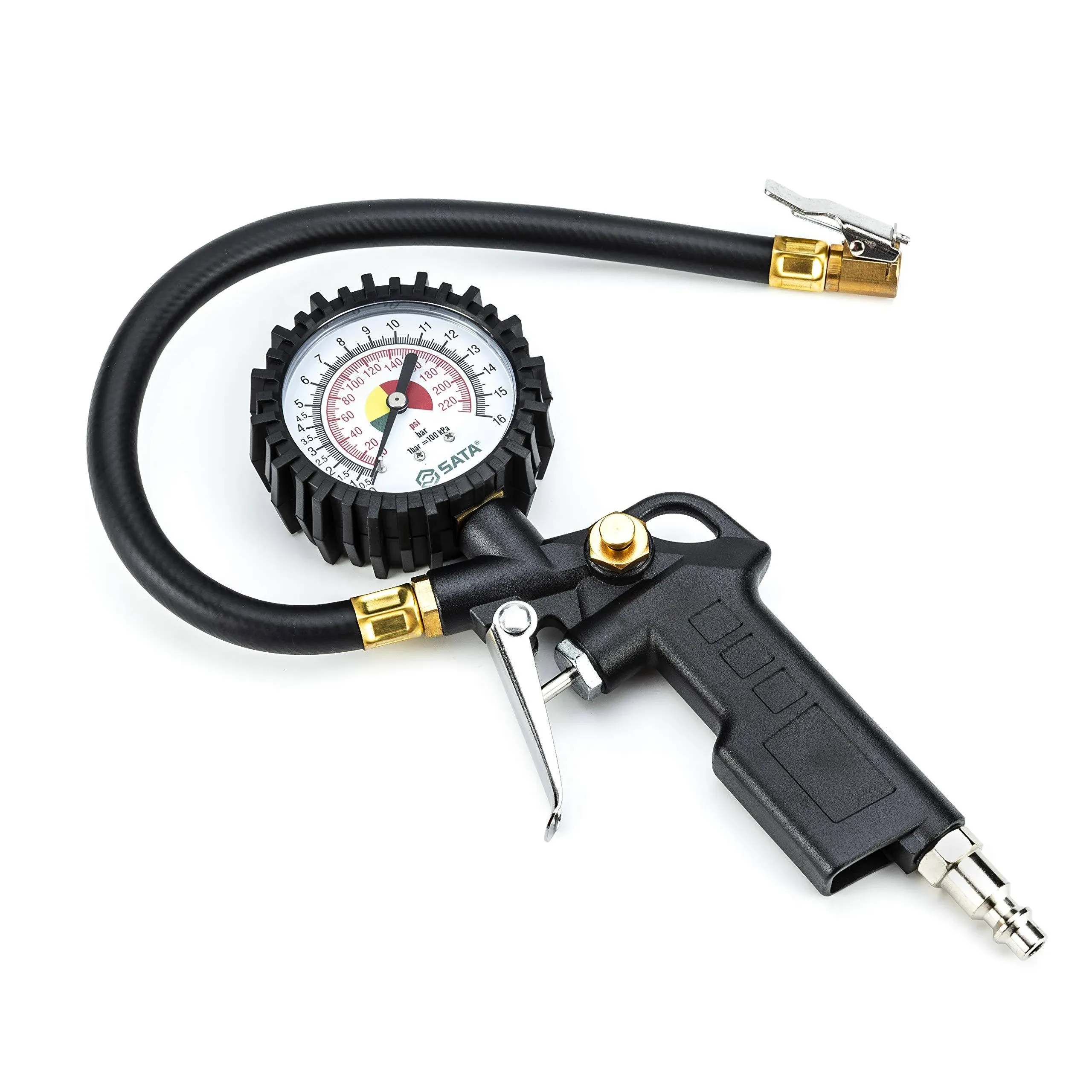 SATA Tire Inflator with Pressure Gauge - ST98100U