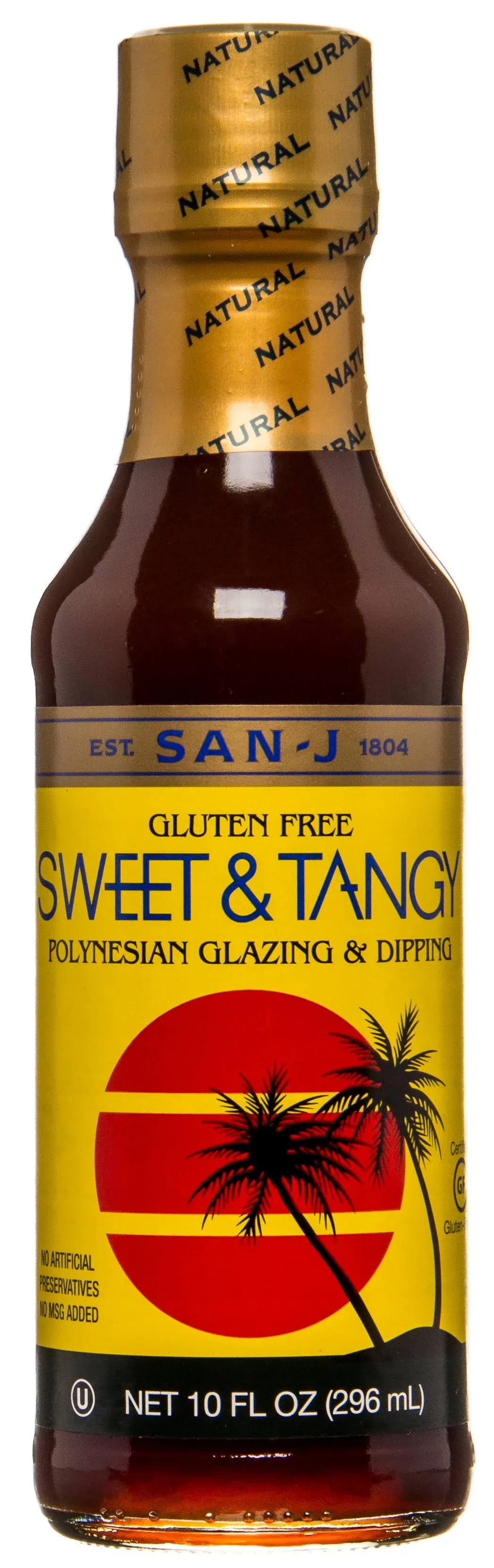 San J Sweet & Tangy Sauce, 10 OZ (Pack of 6)