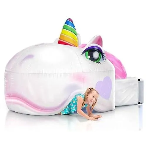 Light-Up Air Tent, Inflatable Blow Up Tent - Unicorn Toys, 30 Seconds Setup ...