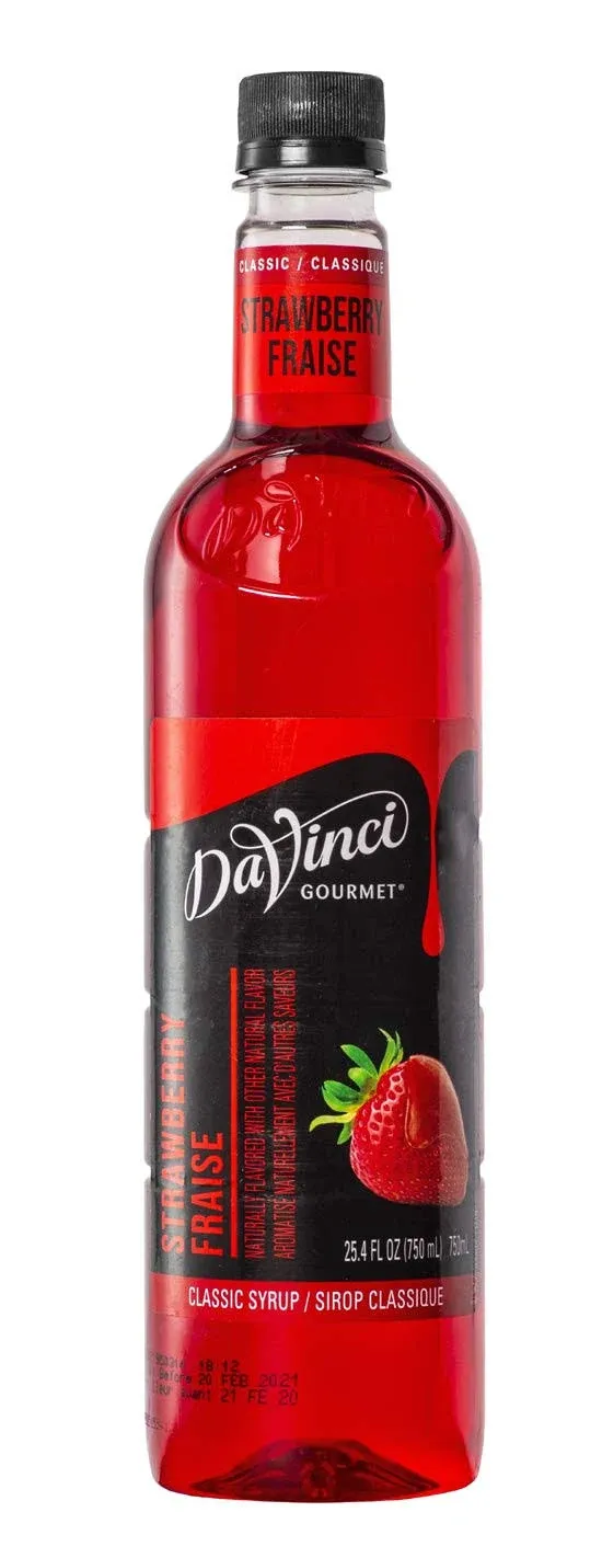 DaVinci Gourmet Classic Strawberry Syrup