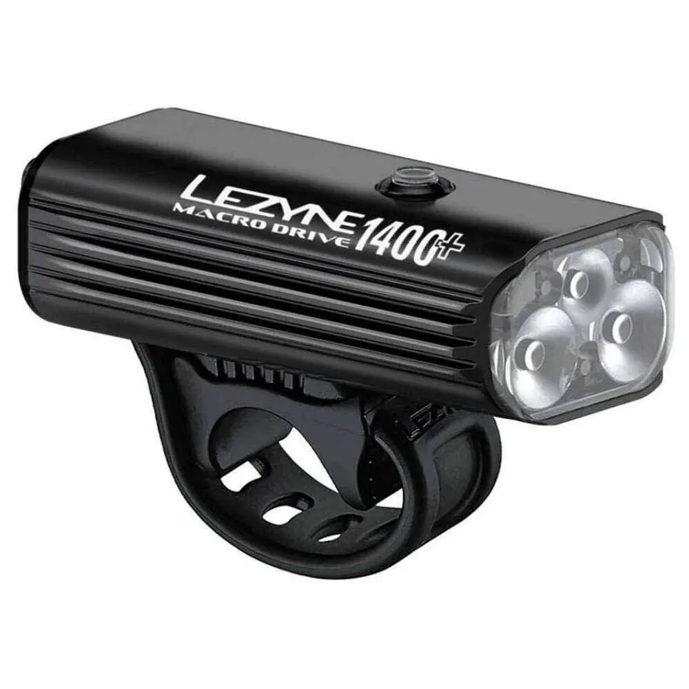 LEZYNE MACRO DRIVE 1400+ BLACK 1400 LUMENS