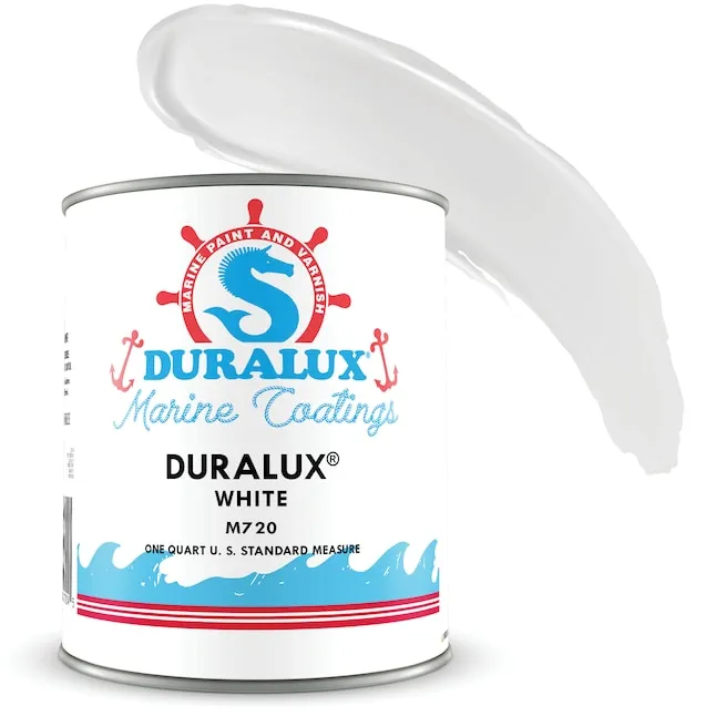 Duralux Gloss White Enamel Acrylic Marine Paint (1-quart)