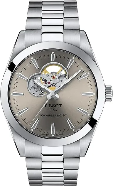 Tissot Gentleman Powermatic 80 Open Heart Watch 40mm