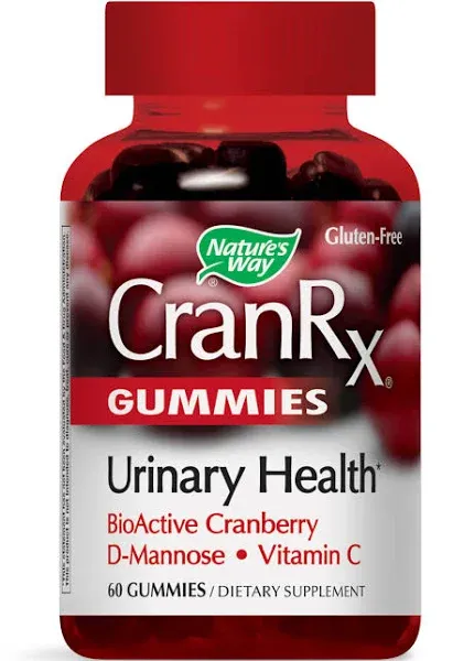 Natures Way CranRx, Gummies - 60 gummies