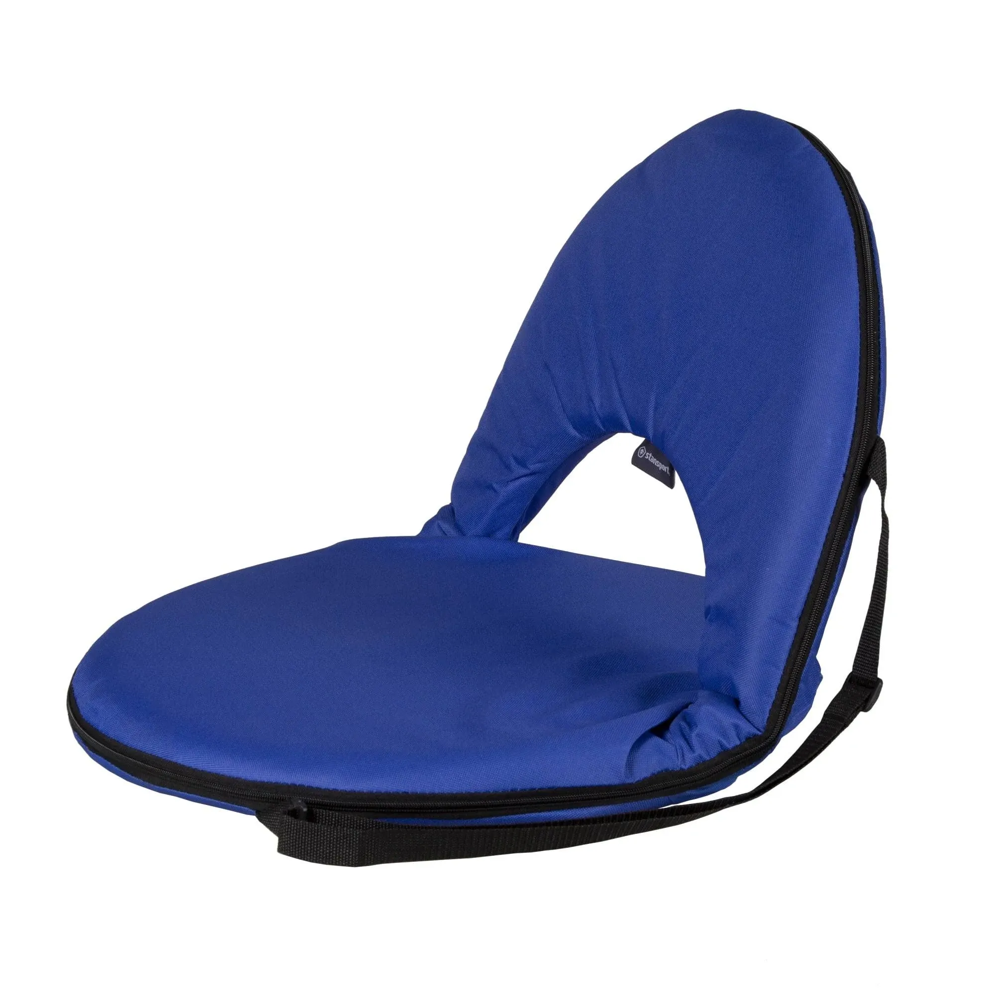 STANSPORT - Go Anywhere Multi-fold Comfy Padded Floor Chair With Back Support