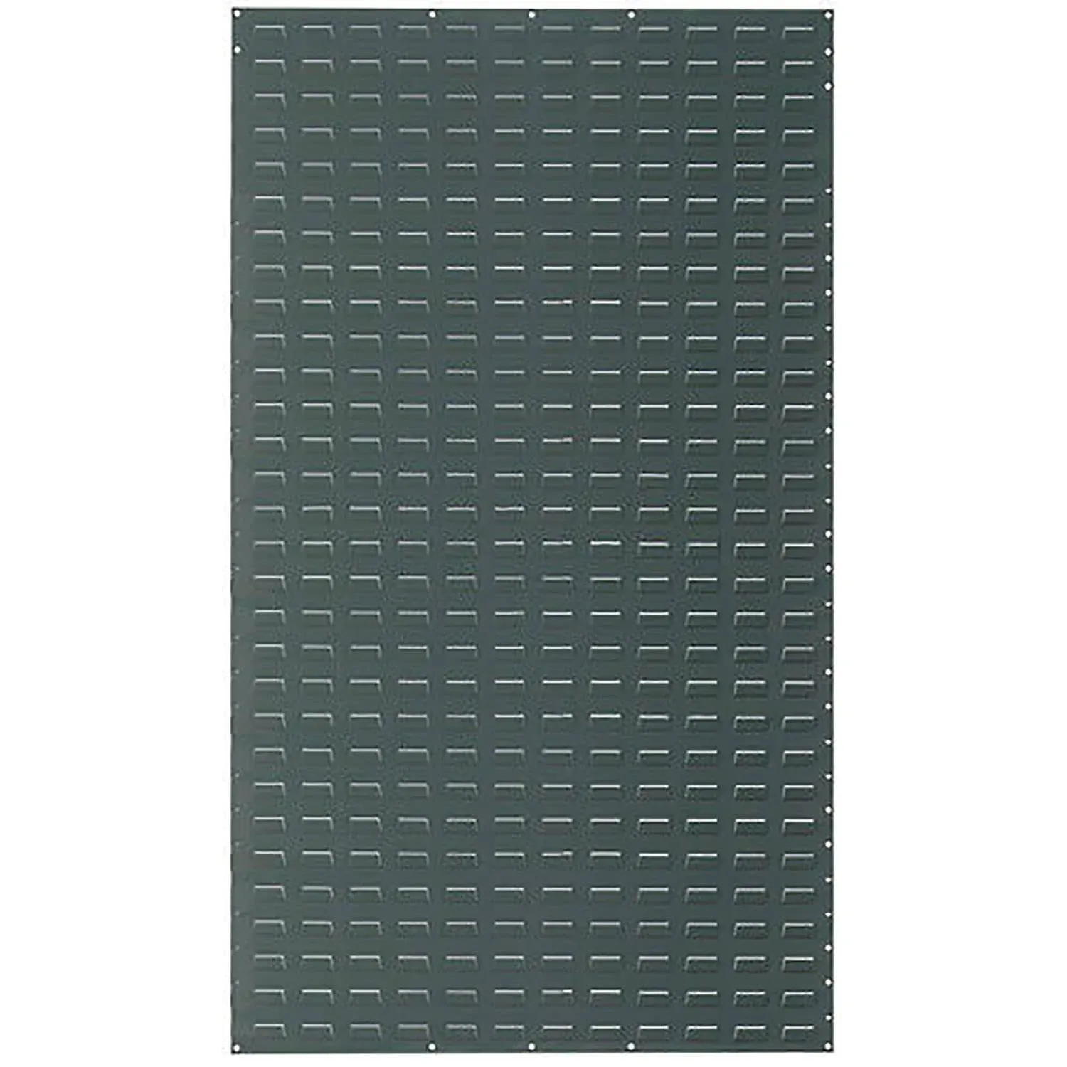 Global Industrial Louvered Wall Panel Without Bins 36x61 Gray 239958