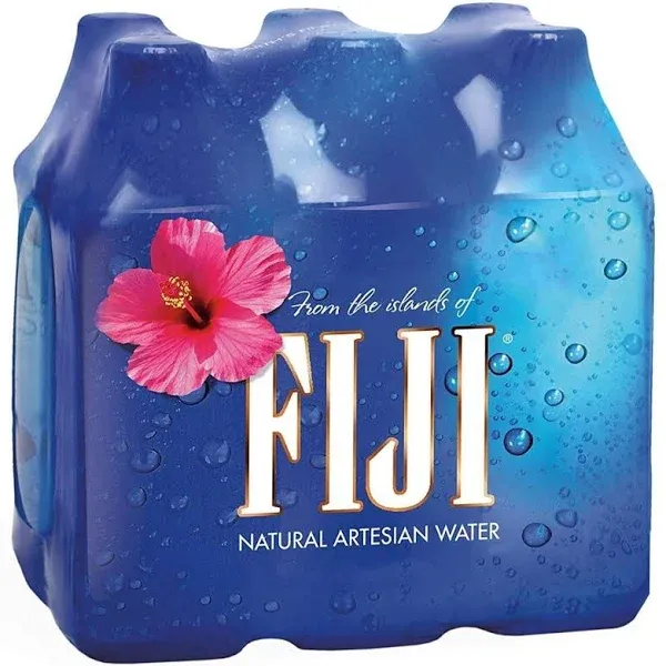 Fiji Natural Artisan Water - 6 pack, 16.9 fl oz bottles