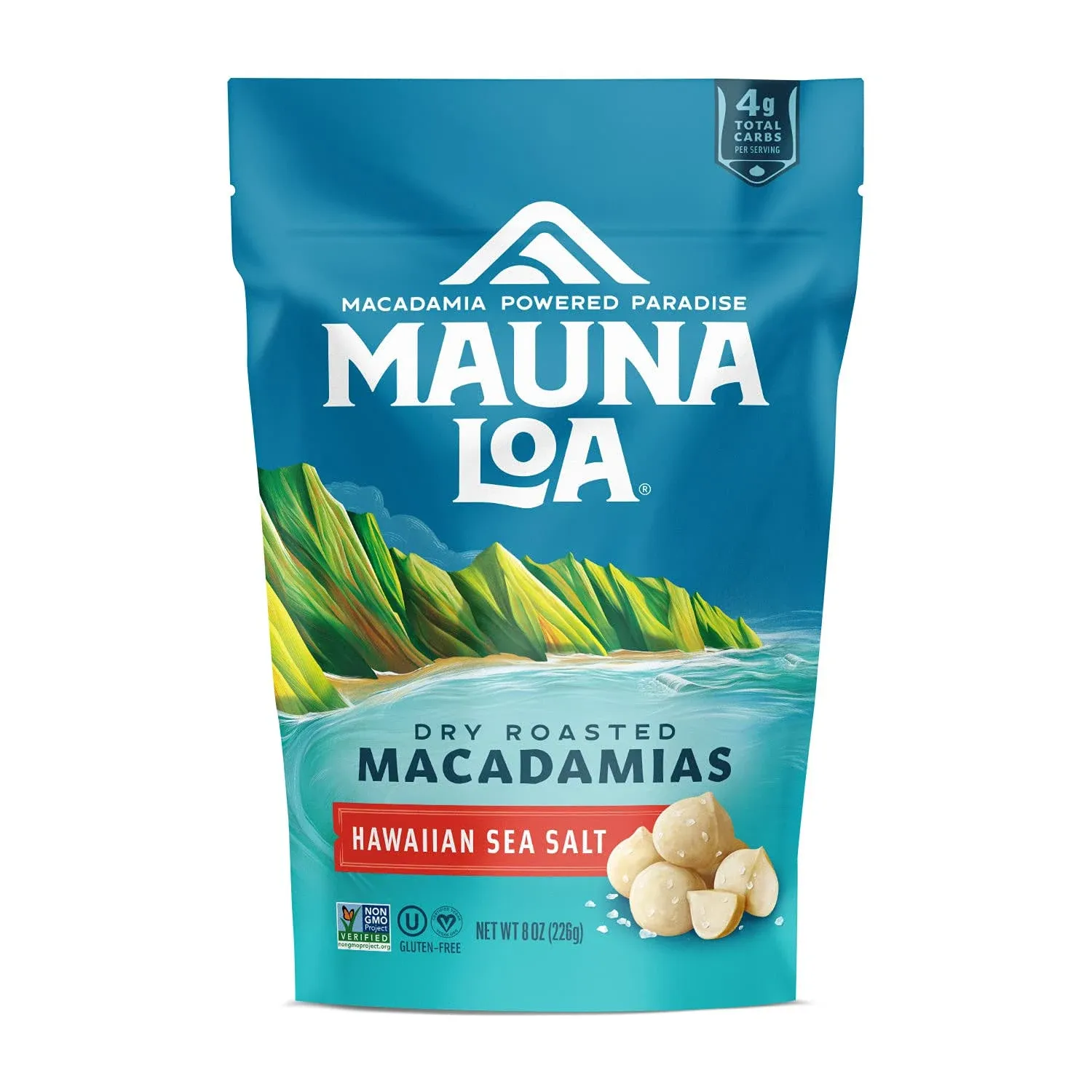 Mauna Loa Dry Roasted Macadamia Nuts Sea Salt