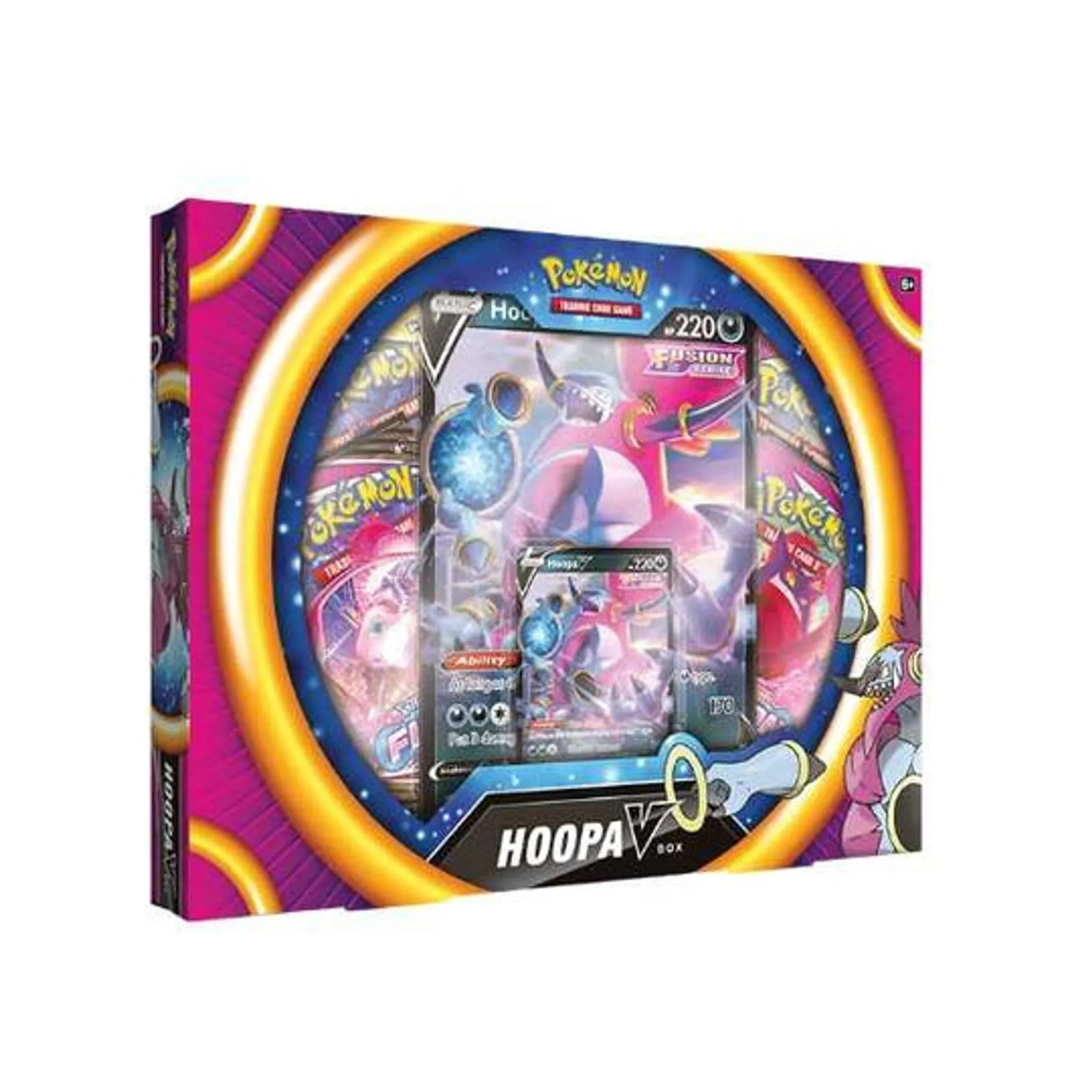 Pokemon Hoopa V Box | New and Sealed | Trading Card Game Collection Set