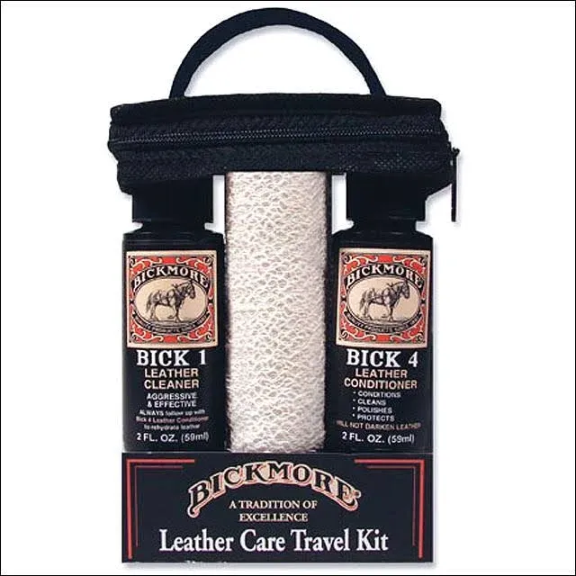 Bickmore Leather Shoe & Boot Travel Care Kit- Repairs, Polishes and Shines Leather Goods On The Run