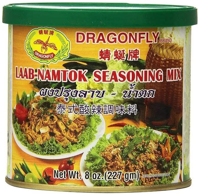 Dragonfly Laab Namtok Seasoning Mix, 8 Ounce