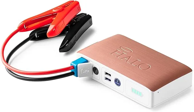 HALO Bolt Compact Portable Car Jump Starter