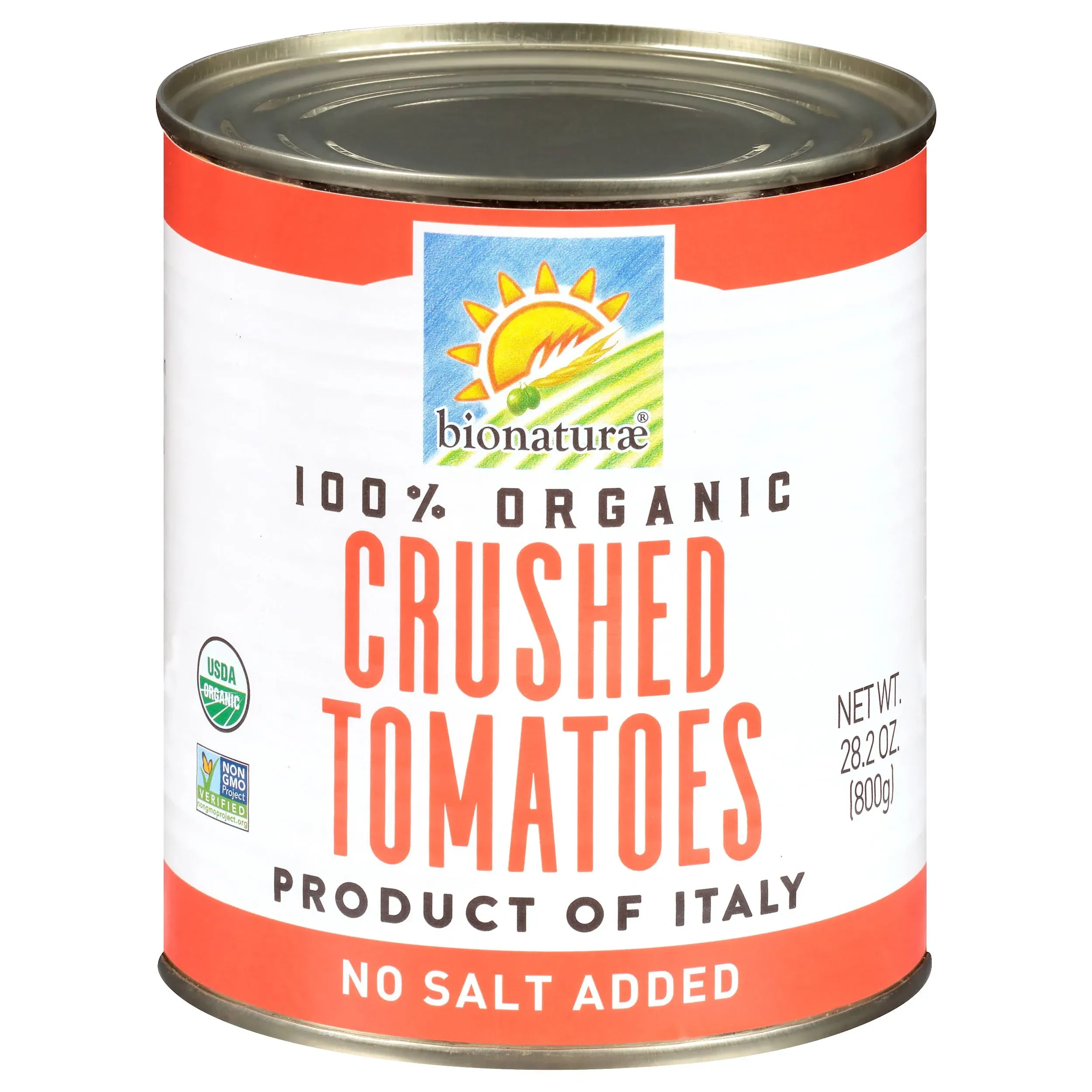 Bionaturae Crushed Tomatoes, No Salt Added - 28.2 oz