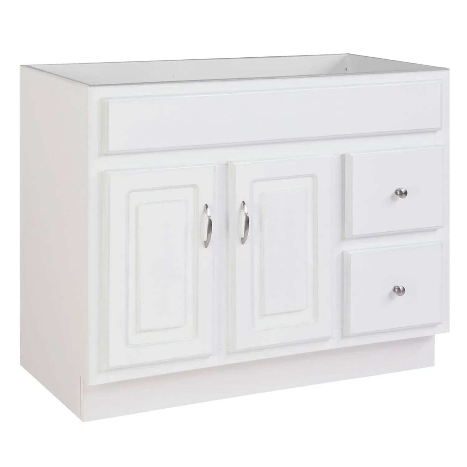 Design House Concord Ready to Assemble Vanity Without Top in White, 36-Inch