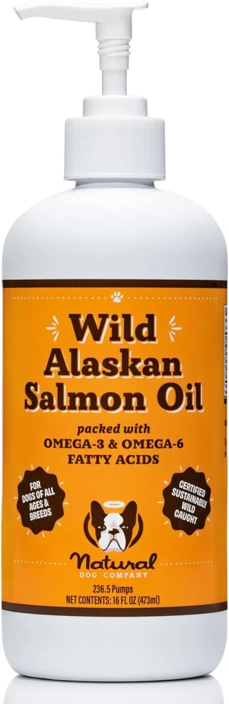 Natural Dog Company Wild Alaskan Salmon Oil - 16 oz