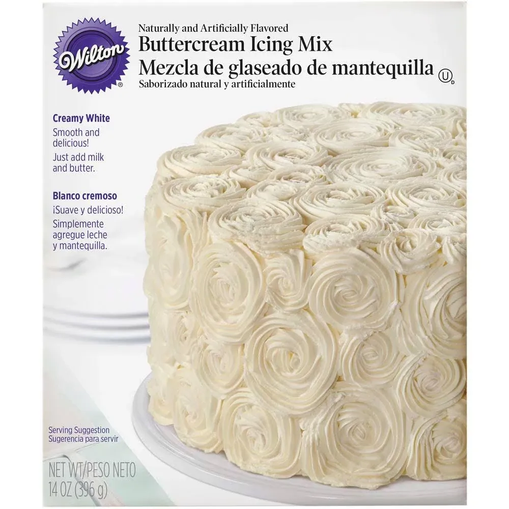 Wilton Buttercream Icing Mix, Medium - 14 oz