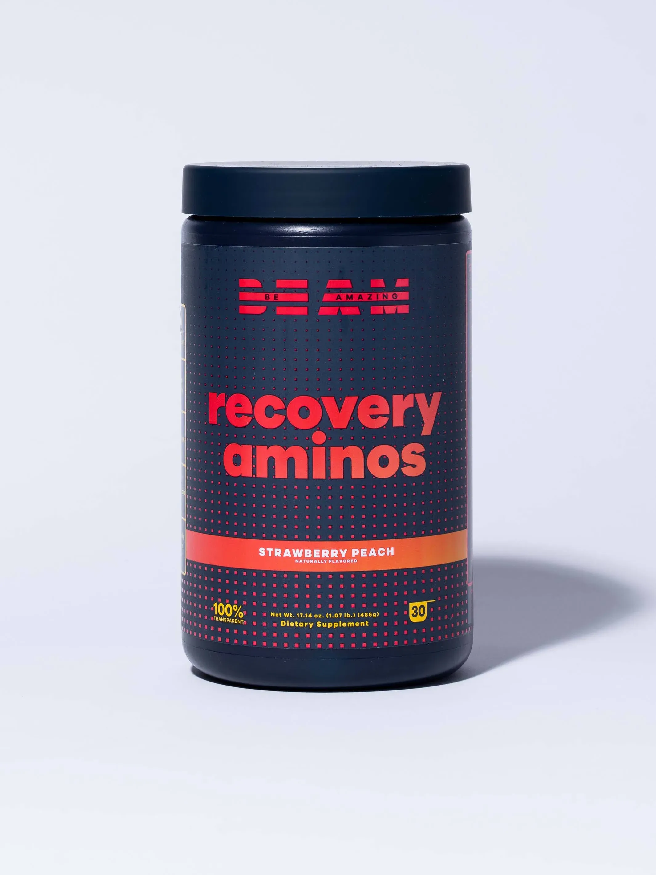 Beam Be Amazing Recovery Aminos Powder with BCAAs and EAAs Amino Acids | Post ...