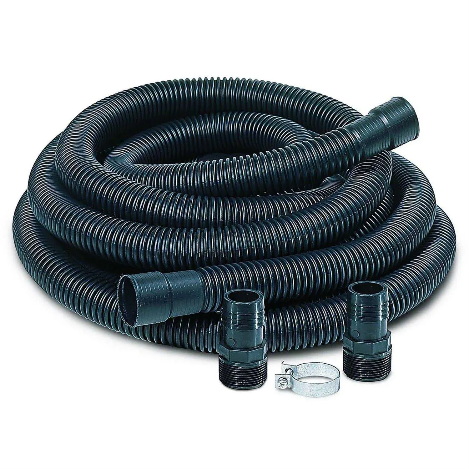 Prinsco Plastic Discharge Hose Kit 1-1/2 in. D x 24 ft. L