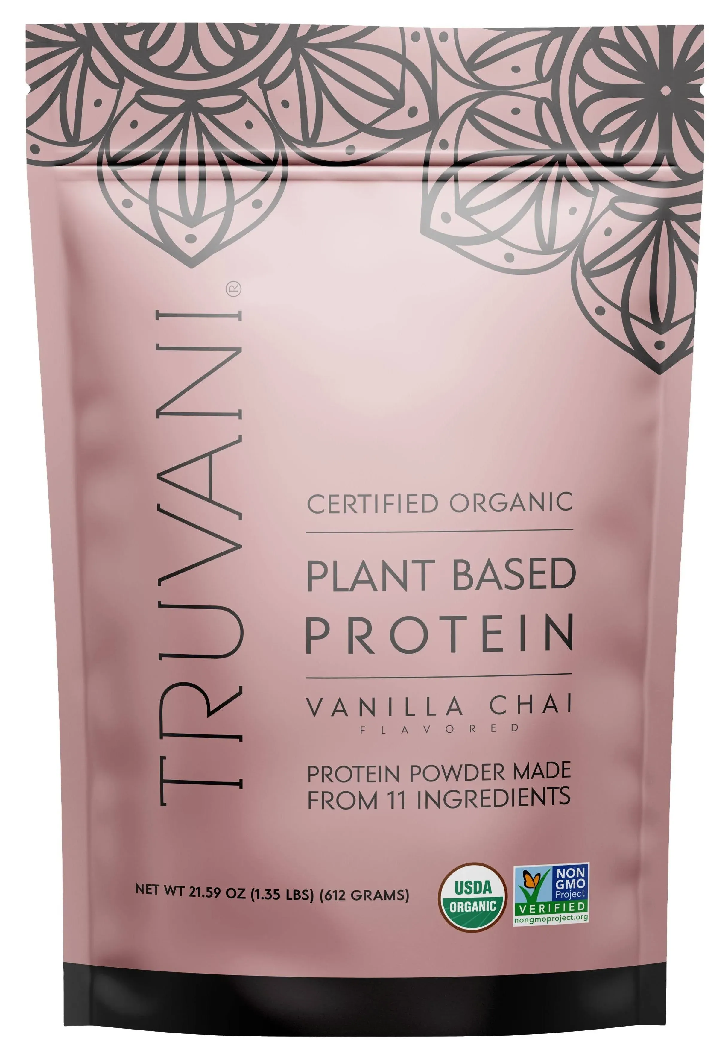 Truvani, Plant Based Protein, Vanilla Chai