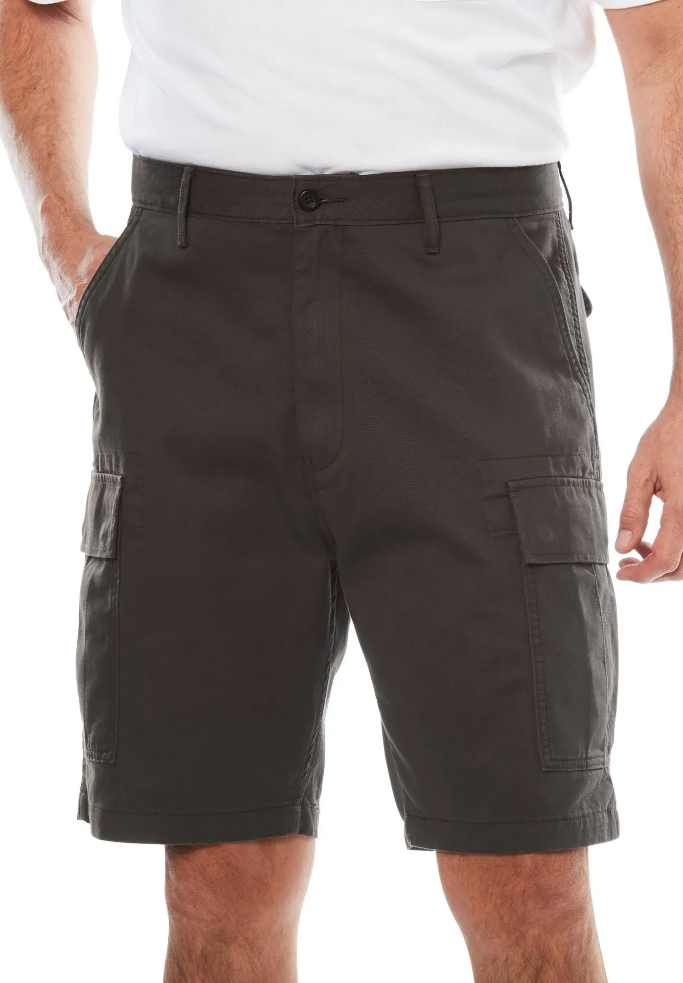 Levi's Carrier Cargo Men's Shorts (Big & Tall) - Graphite 52