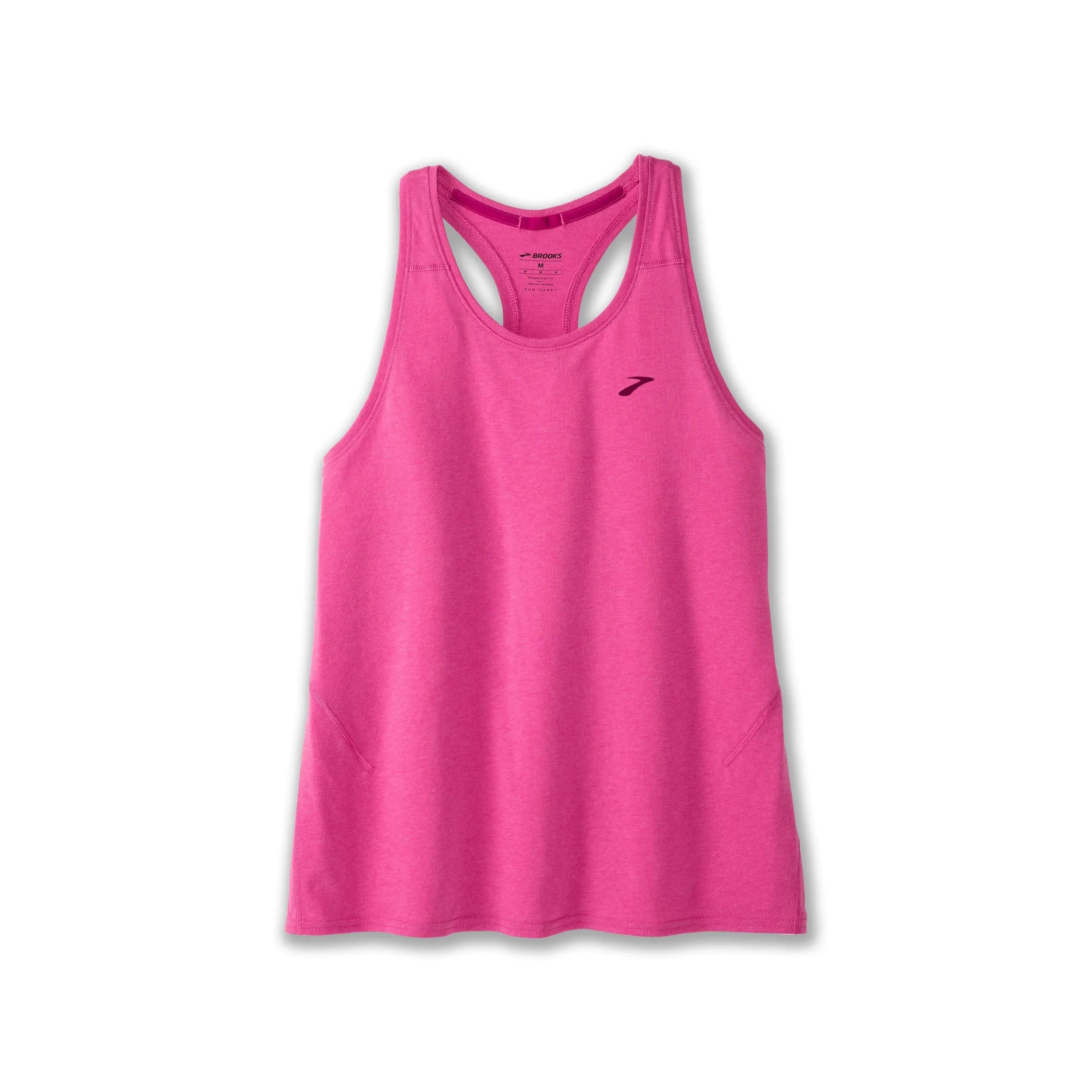 Brooks Women's Distance Graphic Tank Medium / White Run Proud