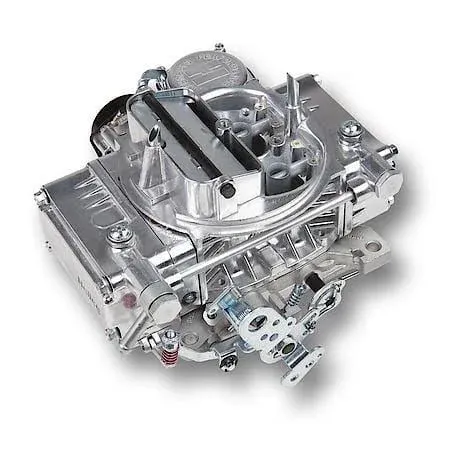 Holley Street Carburetor: 600 CFM, Electric Choke, 4 Barrel, Square Bore, Single ...